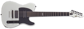 ESP E-II TB-7 Baritone Snow White 7-String Electric Guitar 2023